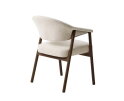 Eetkamerstoel Elk eiken bruin - Beige