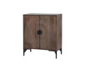 Nippon 2-deurs kast, laag, Mango Brown Walnut - Mix & Match Collection