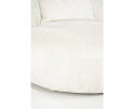 Fauteuil Emily – Grote ronde draaifauteuil 130 cm - Japandi - Beige | SEVN