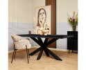 Eetkamertafel Denver Black | Rechthoek | 160 cm