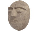 Mask Wanddeco Papier Mache Bruin Melange - BePureHome
