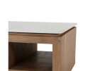Bovenblad Salontafel Dallas Beige Marmer