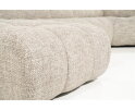 SEVN Violette modulaire U-bank - Silencio Taupe - 398x250 cm - zelf samen te stellen