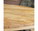 Eetkamertafel Denver | Rond | Mangohout | 120 cm