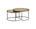 Salento salontafel, set van 2, Brass Antique - Mix & Match Collection