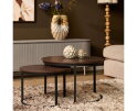 Salontafel Otik Walnut Oak | 70 cm | set van 2