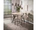 Barstoel Aiko japandi - Cargo zand - 48x55x95 cm