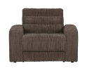Date Fauteuil Grove Ribstof Mud - BePureHome