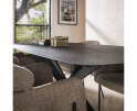 Eetkamertafel rough metal spider frame - Antraciet