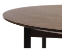 Eettafel Latina rond eiken 120 cm - espresso