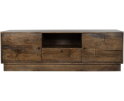 TV dressoir 150 met 2 deuren, 1 lade en 1 open vak, Dark Walnut - Kaapstad Collection