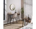 Haltafel Carve - Massief acacia drift brown