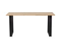 Combi-tablo: Eiken 160x90 & U-poot [fsc] - WOOOD