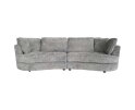 Sunderland 3 seater - fabric XS85 19 Light grey