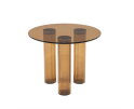 Side table Aero 50x50cm - bruin | BY-BOO