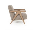 Fauteuil Francis - taupe | Eleonora