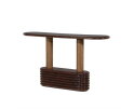 Sidetable Kyan 130x32cm - bruin | Eleonora
