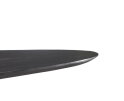 Oslo Oval Acasia Black 180 cm | Livingfurn
