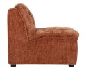 MUST Living fauteuil Liberty - Glamour cinnamon - 75x67x85 cm