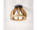 Plafondlamp Gebogen houten spijl mangohout - naturel