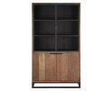DTP home vitrinekast Cosmo no.2 teakhout small 120x45x215 cm