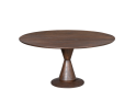 Eettafel Lima Brown | 130 cm | Rond