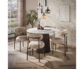Eettafel Ceramo Centro &Oslash;120 - 3D keramiek Taj Mahal