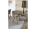 Fauteuil Francis - taupe | Eleonora