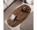 Salontafel Central 135 - Massief acacia bruin