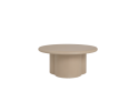 Melzo Salontafel rond beige 90 cm