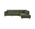 Leeds 2 5-AL + Ottoman R - City 355 Bottle Green