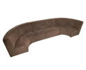SEVN James eetkamerbank Yarra Bruin - 514 cm - Modulair - zelf samen te stellen