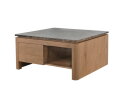 Bovenblad Salontafel Dallas Bruin Marmer