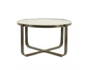Coffee table Groovy 63x63cm - bruin | BY-BOO