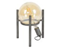 Tafellamp saturn &Oslash;20 lichtbron - Oud zilver