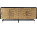Dressoir Fancy 180 cm met 4 deuren - Goud