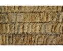 Eetkamerstoel  - 50x41x78 - Naturel - Teak/bananenblad