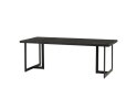Eettafel Newcastle 220 cm - Zwart | Hotel collection