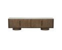 TV meubel Leandro 180x44cm - bruin | Eleonora