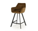 Barstool Bliss with armrest - mustard | BY-BOO