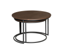 Salontafel Madison Brown | 70 cm | set van 2