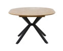 Eettafel Cesura uitschuifbaar eikenhout Ø120-160 cm