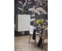Jaxx Vaas Glas Zwart Ø15cm - WOOOD Exclusive