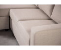 U-bank Eleven 7-zits By-Olaf – Stof Inari 22 Beige – Hoek Links of Rechts Monteerbaar – 345 x 285 cm