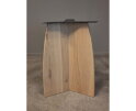 Onderstel Nina eikenhout organisch - set van 2 - 47x50x72 cm