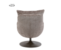 Force coffeechair 360&deg; + footstool - Cremona 24 clay