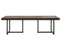 Coffee table Criss Cross rectangular,35x120x70 cm, mixed wood
