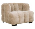 MUST Living Fauteuil Mars - Glamour sand - 75x102x95 cm
