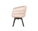 Eetkamerstoel Imola poot Mars draaibaar Anodic brown - be lovely beige 170