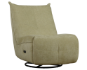 Elektrische relaxfauteuil Thirza Stella Natural 1 beige met schommelfunctie en accu